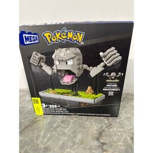 MEGA Pokémon Building Toys Set, Mini Motion Geodude with Moving Arms and Mouth